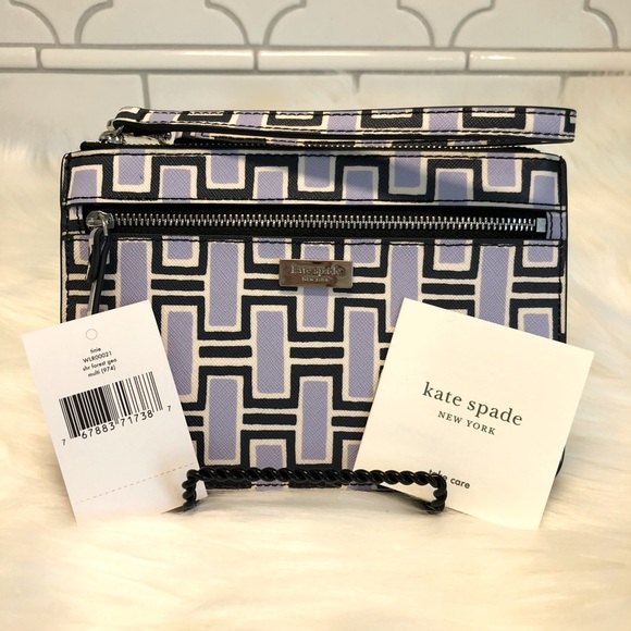 Kate Spade - Shore Street Geometric - Wristlet - Picture 5 of 11